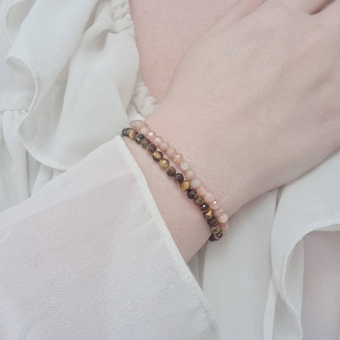 Sunstone Crystal Bracelet - Energising, Confidence, Friendship