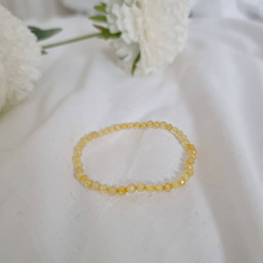 Citrine Crystal Bracelet - Abundance, Confidence, Optimism