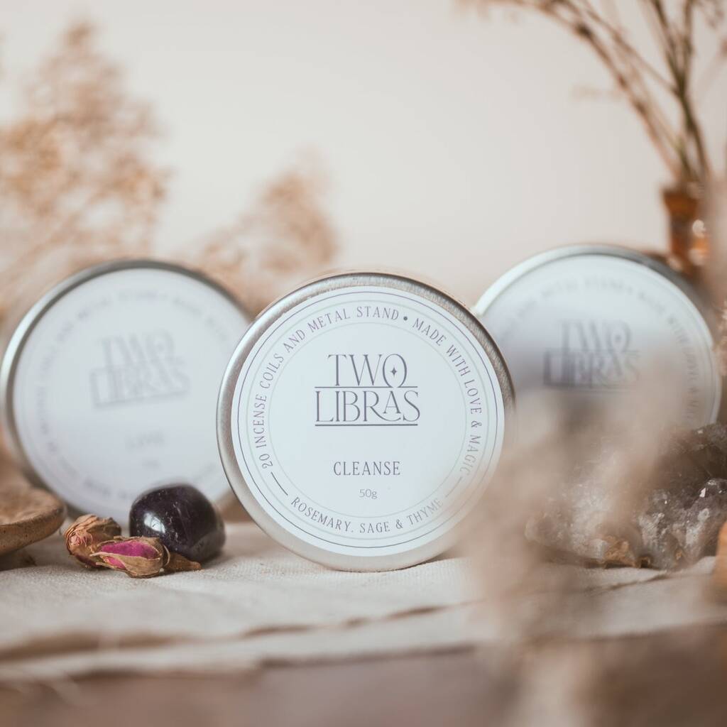 Cleanse Incense Coils - Rosemary, Sage & Thyme