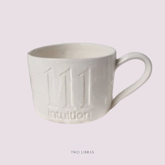 111 Intuition Angel Number Ceramic Mug