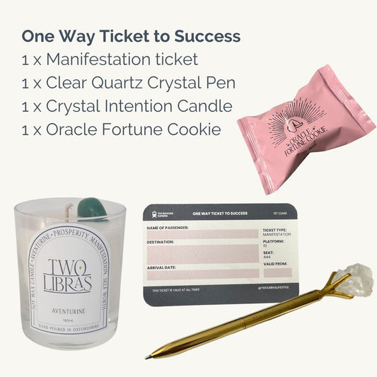 One Way Ticket to Success - New Year Intention Setting Manifestation Bundle
