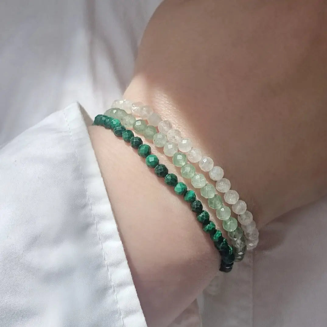 Malachite Crystal Bracelet - Protection, Transformation