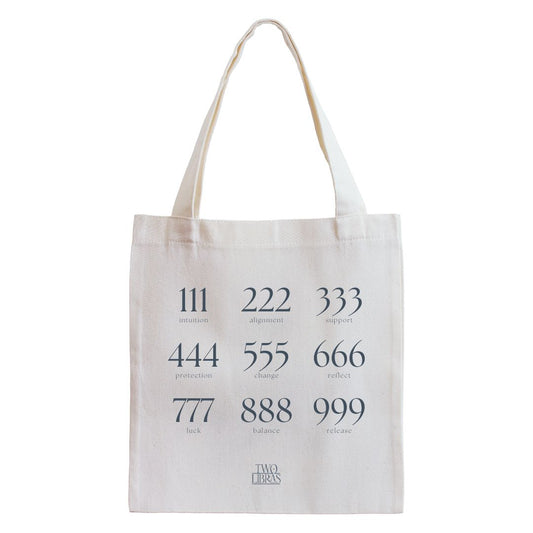 Angel Numbers Tote Bag