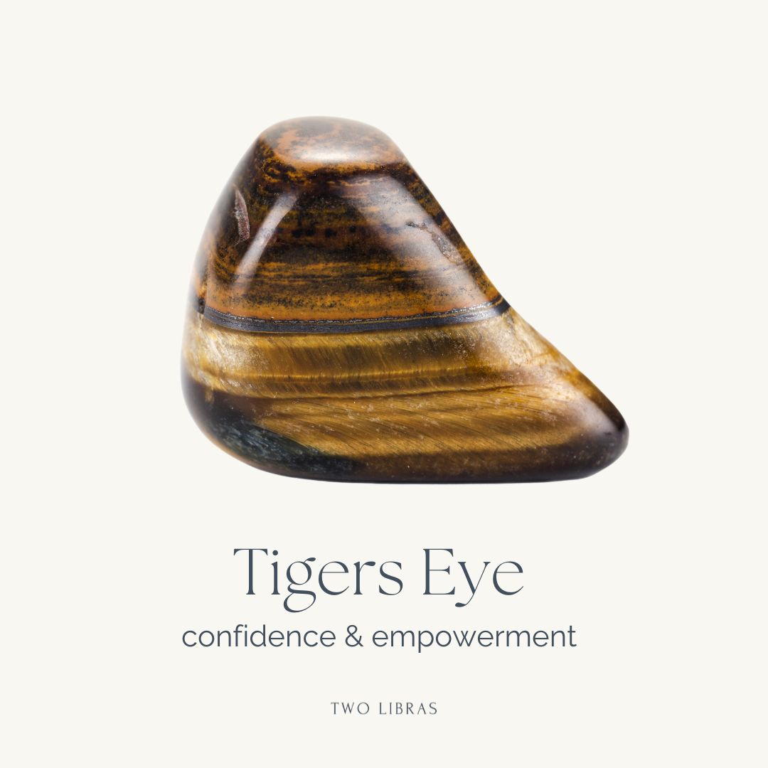 Tigers Eye Tumble Stone - Confidence, Empowerment, Inner strength