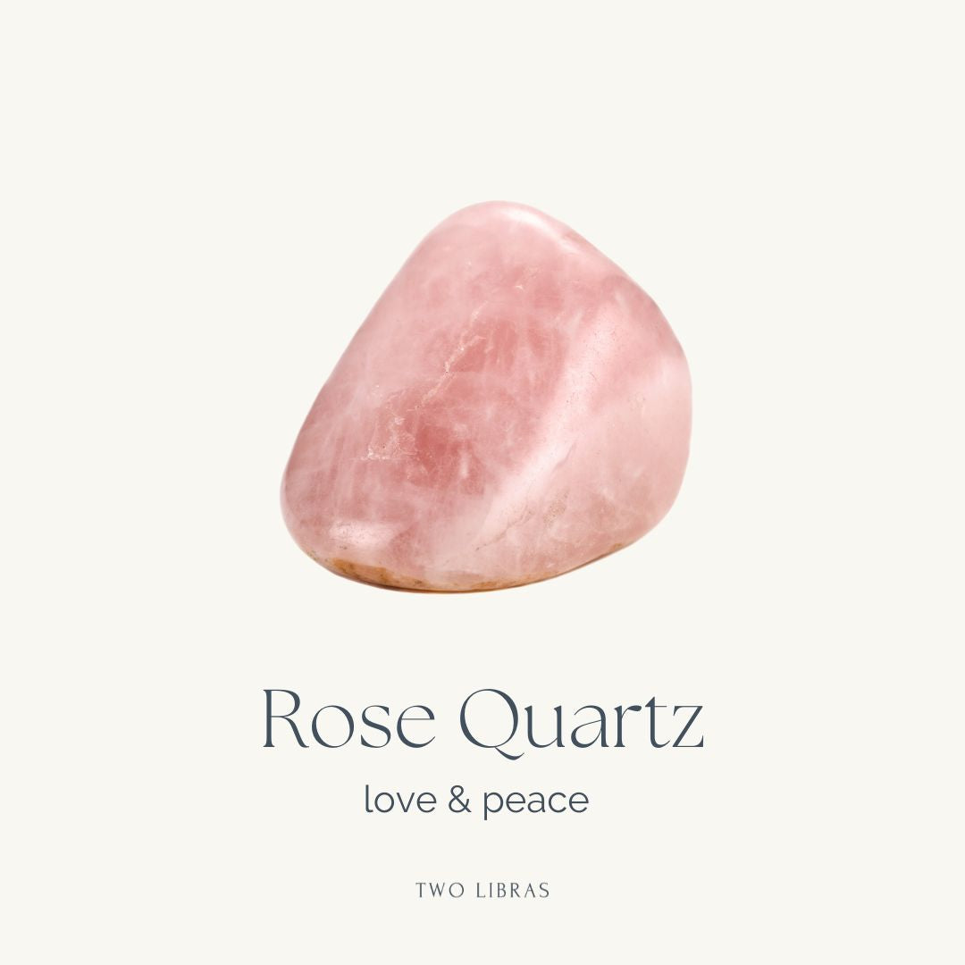 Rose Quartz Tumble Stone - To embrace and love your true self