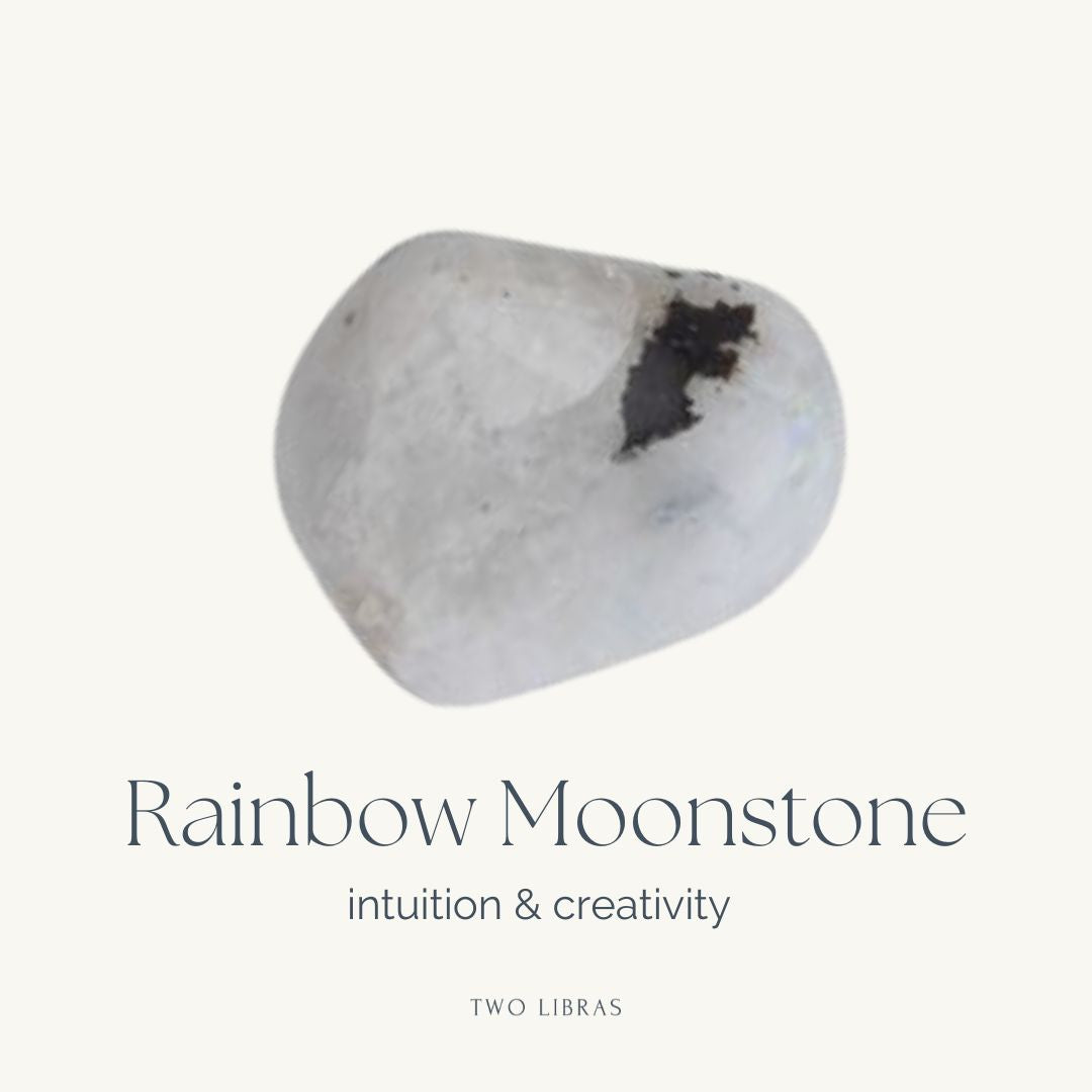 Moonstone Tumble Stone - Intuition, Creativity, Change