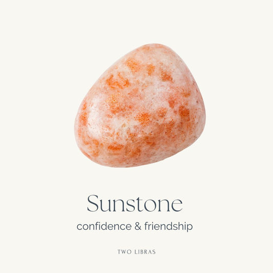 Sunstone Tumble Stone - Confidence, Friendship, Energising