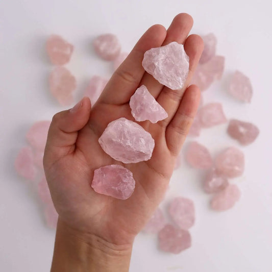Raw Rose Quartz - To embrace and love your true self
